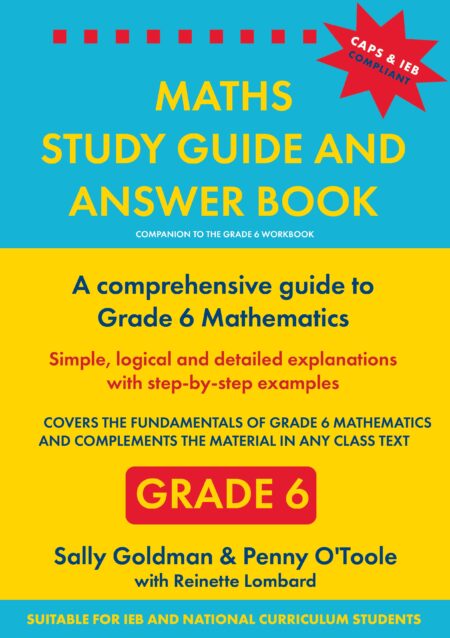 Grade 6 Maths Study Guide and Answer Book